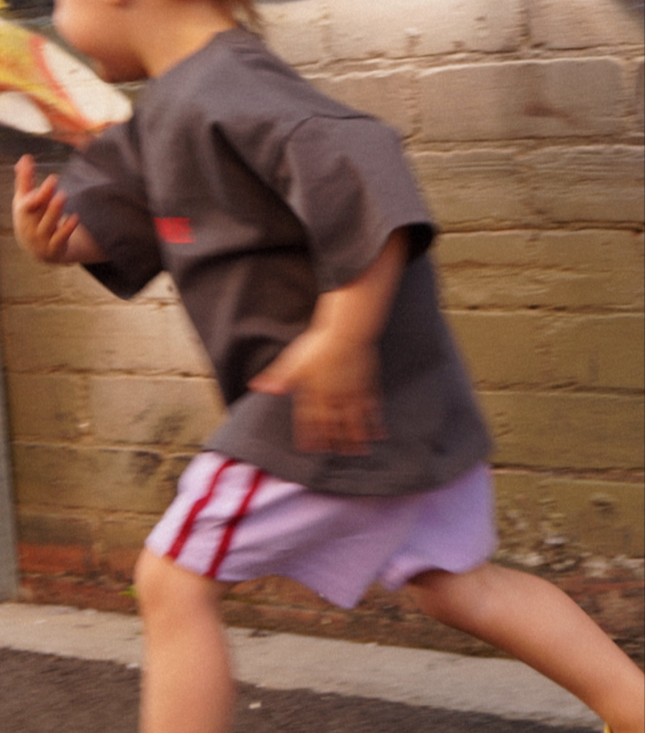 Running Riot Shorts Lilac & Red - pre order