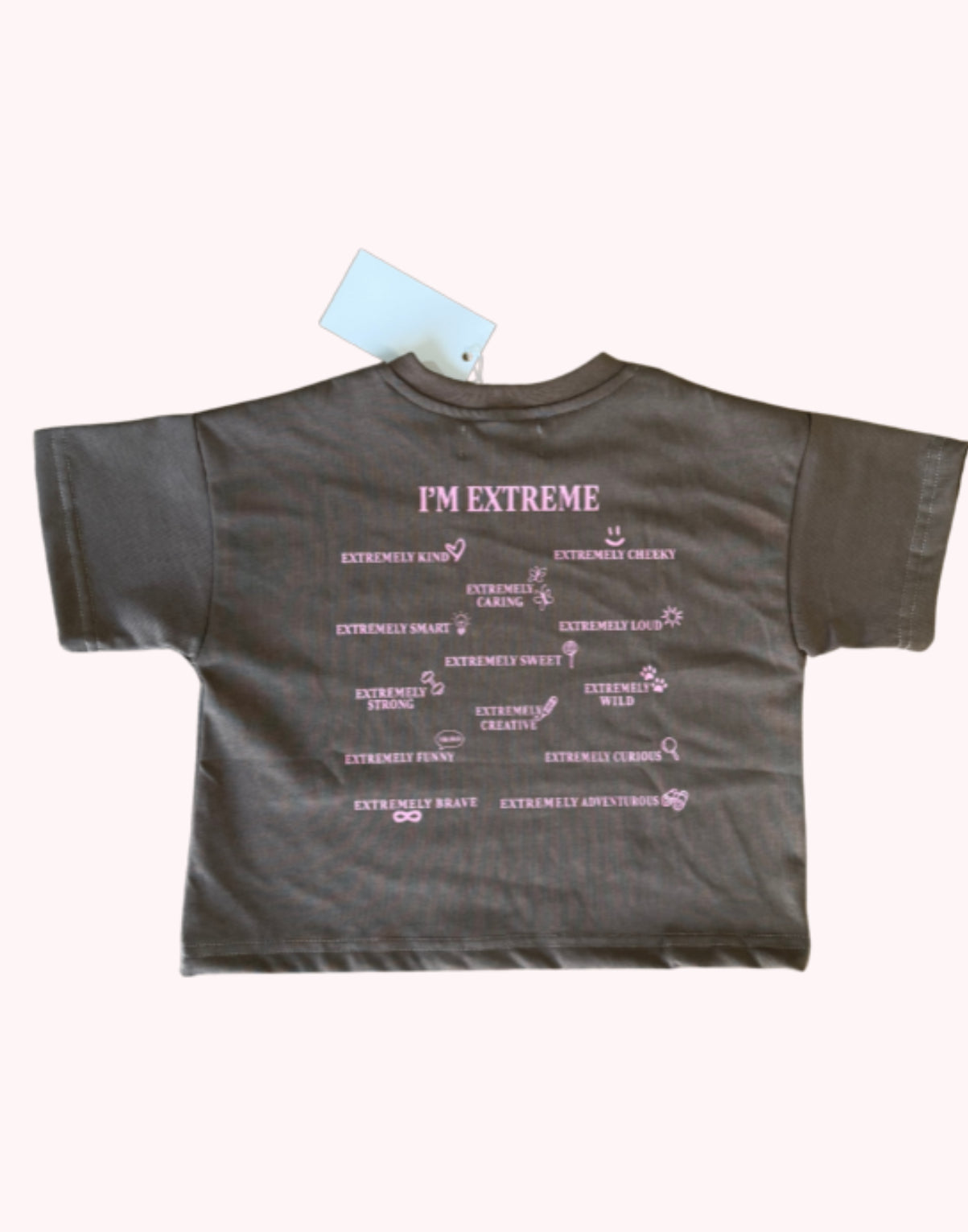 I’m Extreme Tee - Brown & Pink
