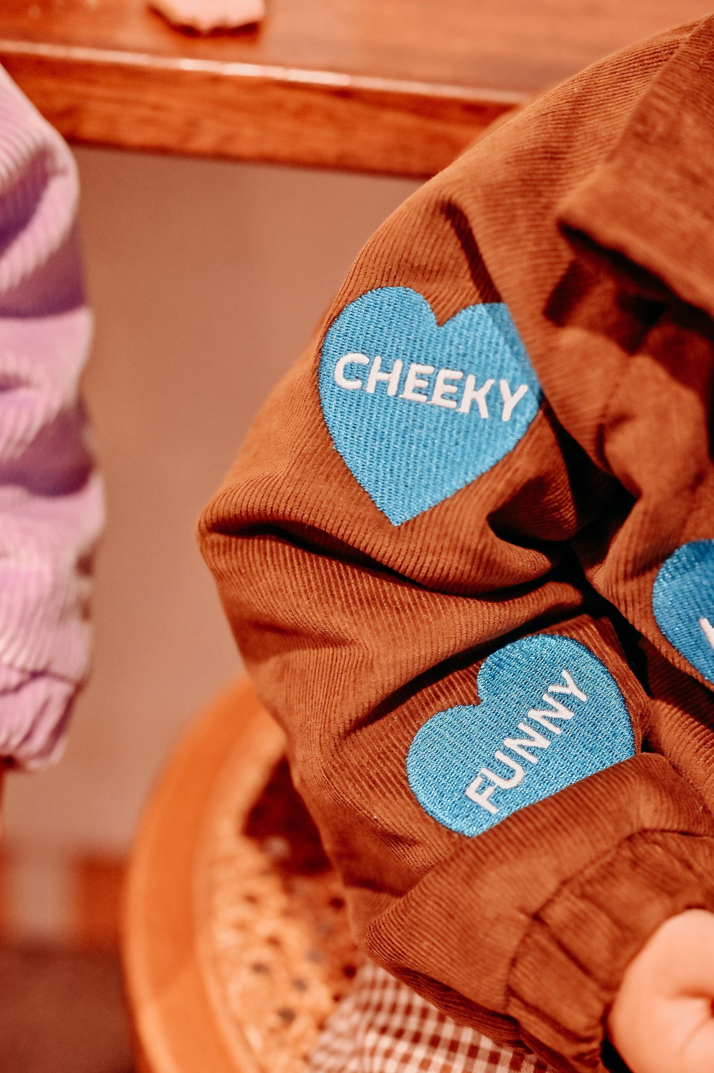 Affirmations Cord Jacket Brown