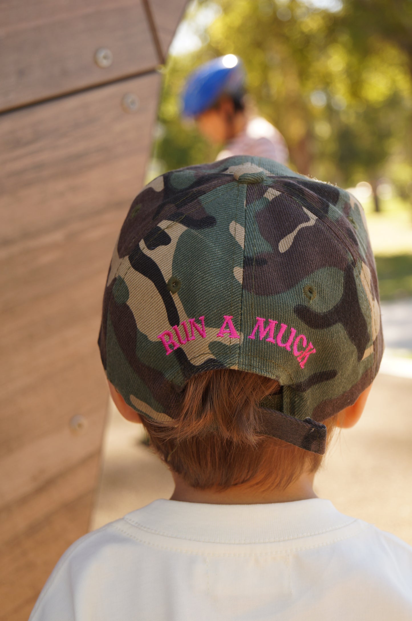RUN A MUCK camo cap